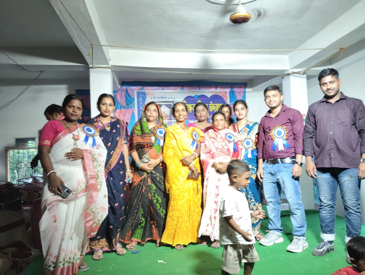 Teachers and guardians at a meeting in Children Planet Public School