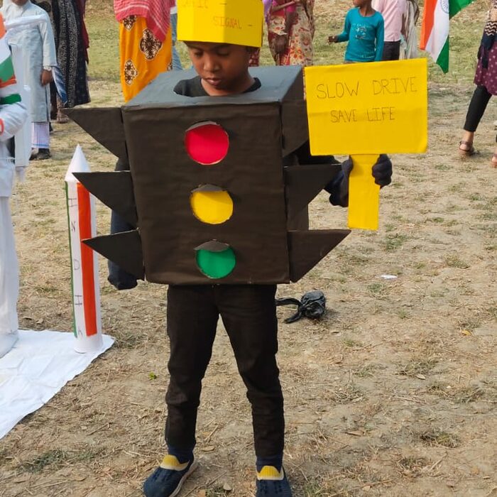 Fancy Dress — Space Mission at Children Planet Public School, Bakultala